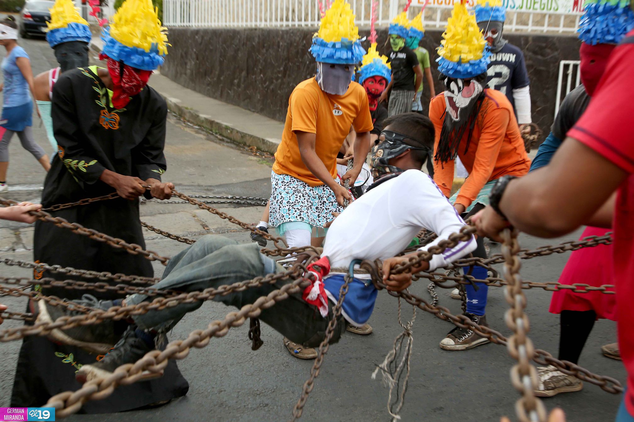 Tradición y mucho colorido en Judea de Masatepe