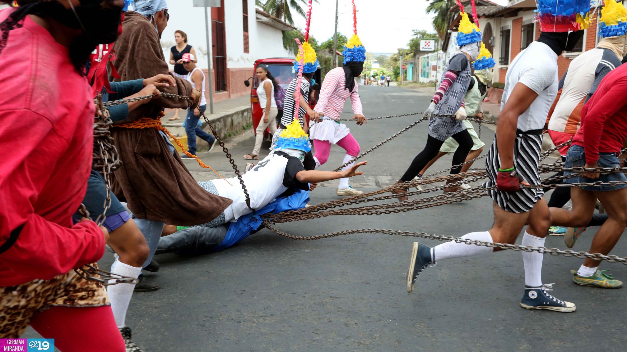 Tradición y mucho colorido en Judea de Masatepe
