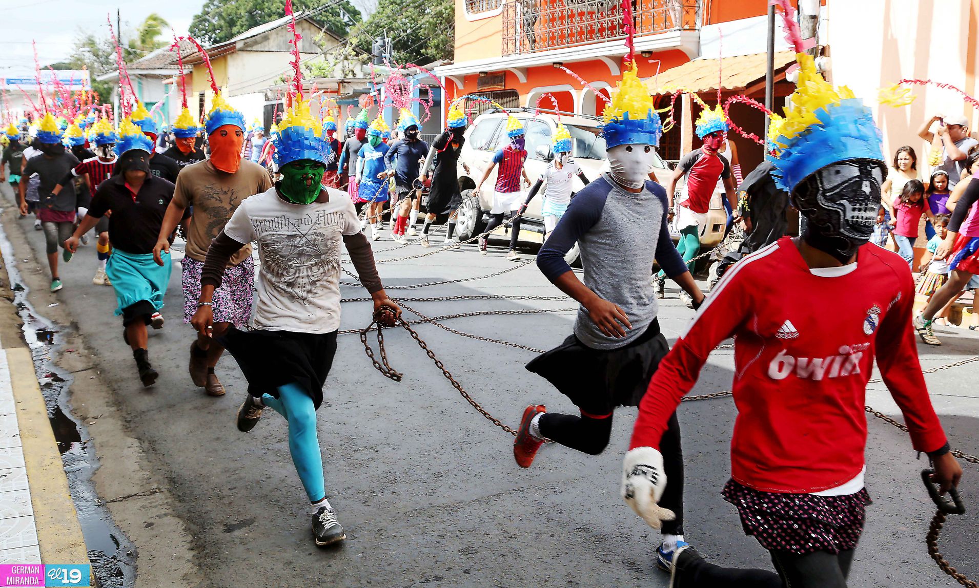 Tradición y mucho colorido en Judea de Masatepe