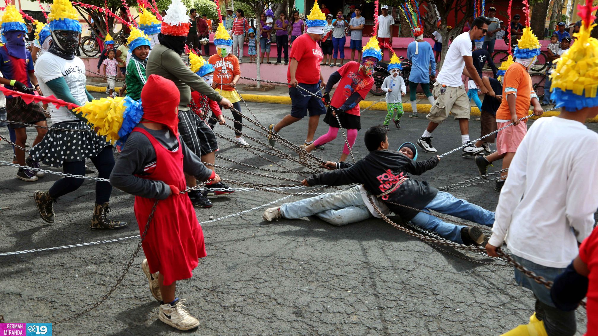 Tradición y mucho colorido en Judea de Masatepe