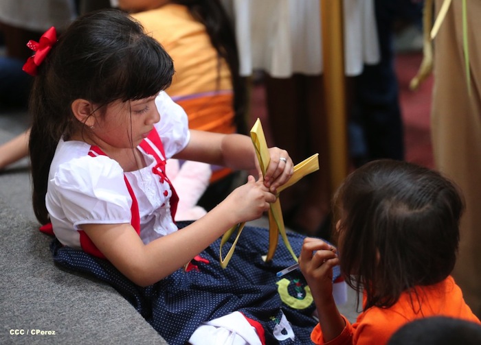 Procesión de la Burrita en Managua (Semana Santa 2013)