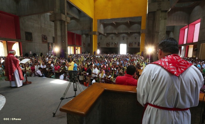 Procesión de la Burrita en Managua (Semana Santa 2013)