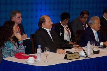 Presidente Daniel participa en reunión del SICA con Obama previo a Cumbre de las Américas