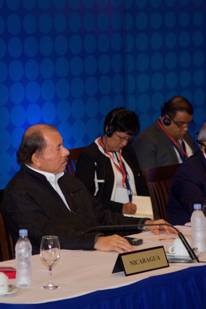 Presidente Daniel participa en reunión del SICA con Obama previo a Cumbre de las Américas