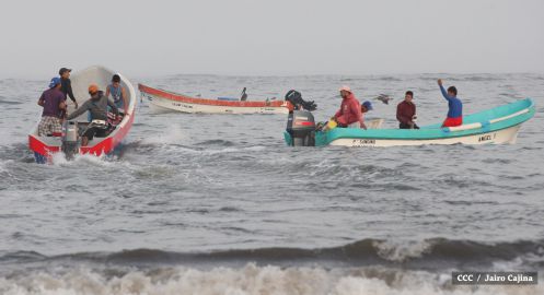 Gobierno Sandinista desarrolla planes de trabajo con cooperativas pesqueras de Masachapa