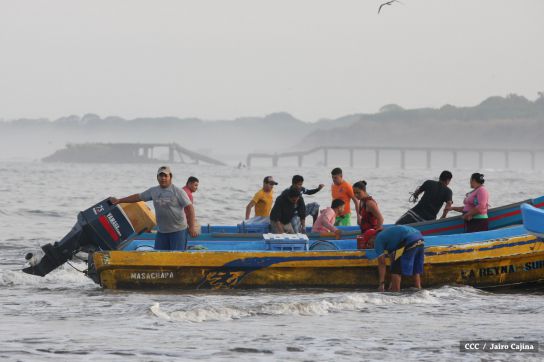 Gobierno Sandinista desarrolla planes de trabajo con cooperativas pesqueras de Masachapa