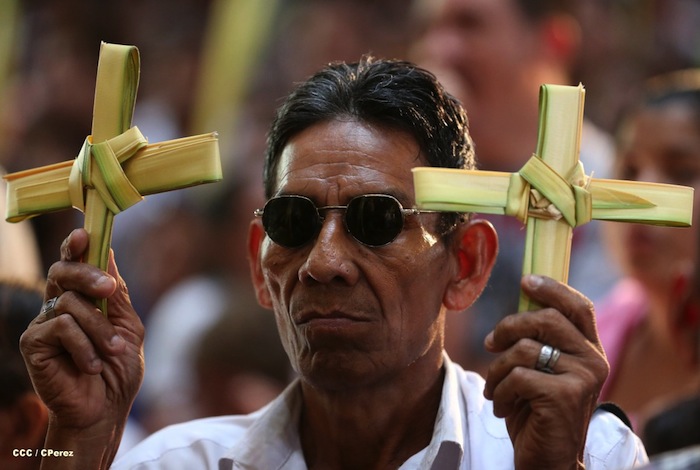 Procesión de la Burrita en Managua (Semana Santa 2013)