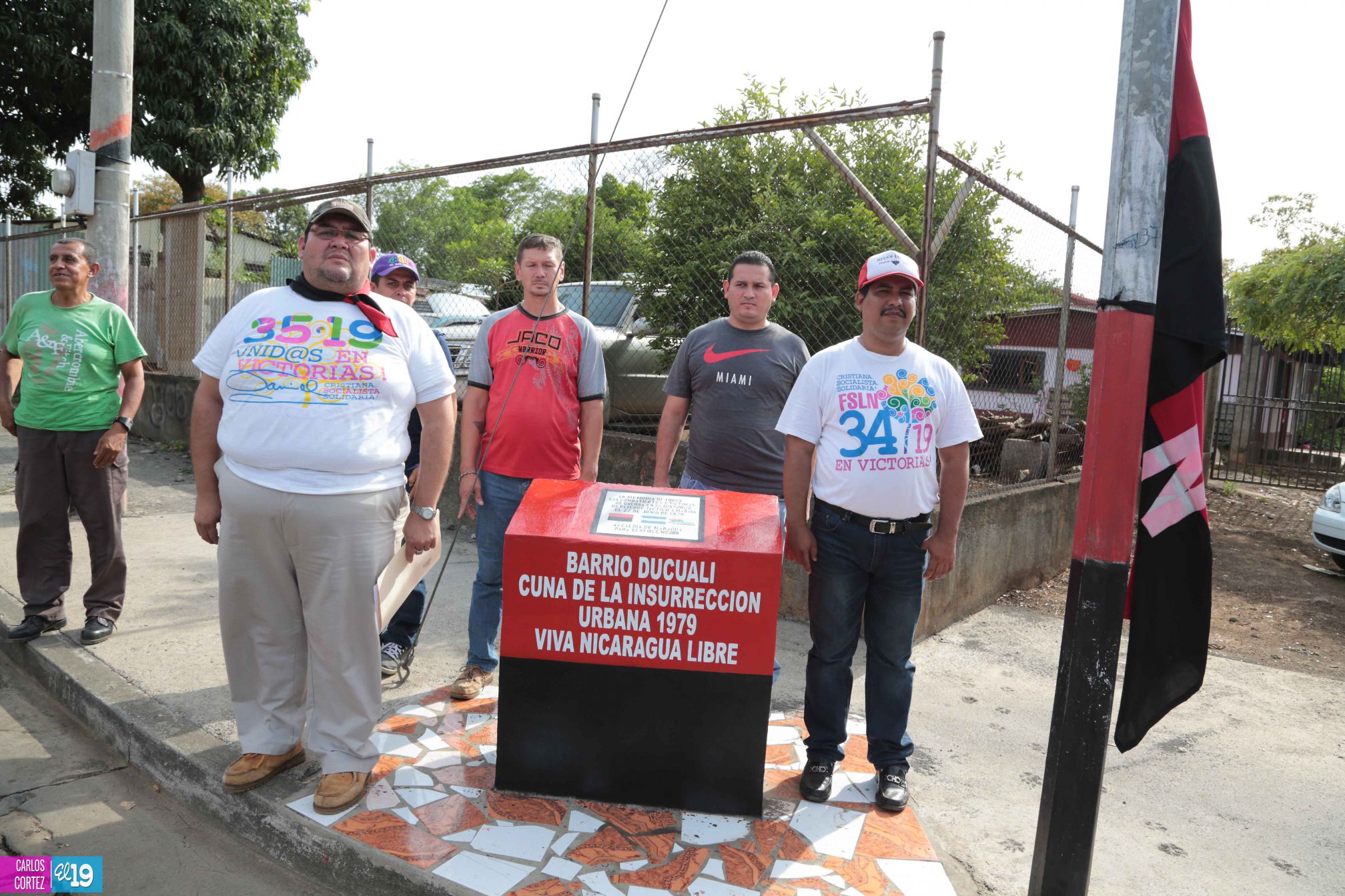 Remozan monumentos a héroes y mártires de los barrios Ducualí y Santa Rosa