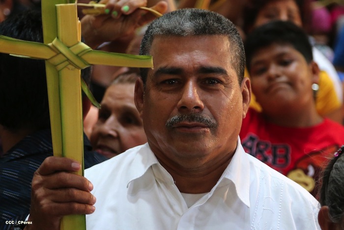 Procesión de la Burrita en Managua (Semana Santa 2013)