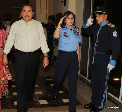 Daniel y Rosario reciben Plan de Fortalecimiento de la Seguridad Ciudadana