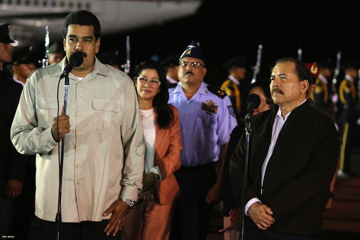 Daniel y Rosario reciben a presidente de Venezuela Nicolás Maduro