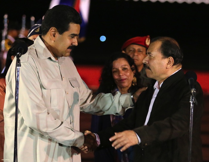 Daniel y Rosario reciben a presidente de Venezuela Nicolás Maduro