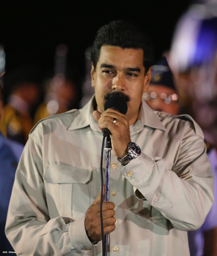 Daniel y Rosario reciben a presidente de Venezuela Nicolás Maduro