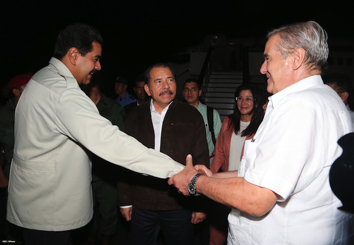 Daniel y Rosario reciben a presidente de Venezuela Nicolás Maduro