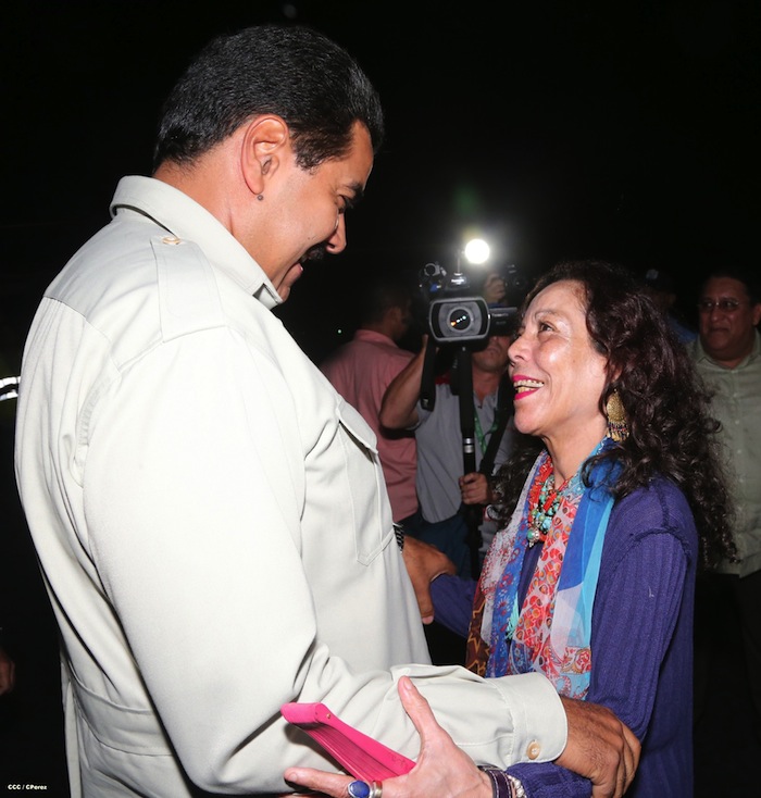 Daniel y Rosario reciben a presidente de Venezuela Nicolás Maduro