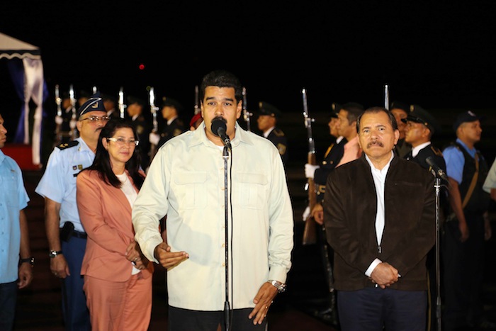 Daniel y Rosario reciben a presidente de Venezuela Nicolás Maduro