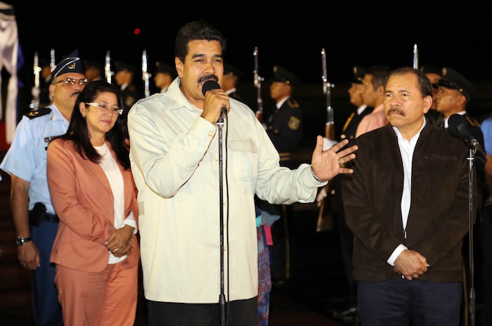 Daniel y Rosario reciben a presidente de Venezuela Nicolás Maduro