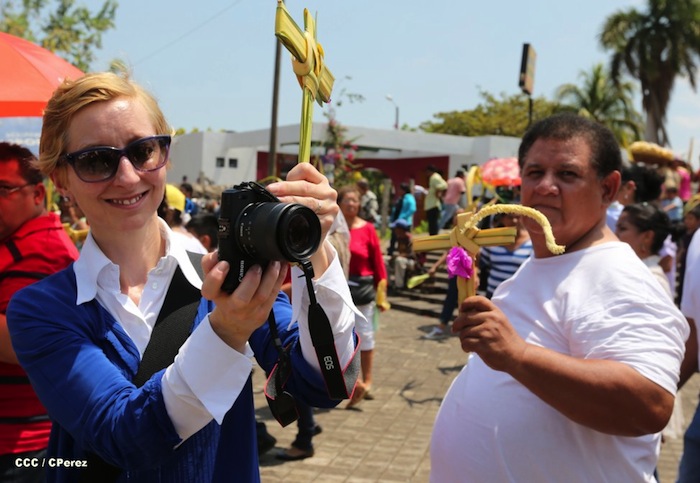Procesión de la Burrita en Managua (Semana Santa 2013)