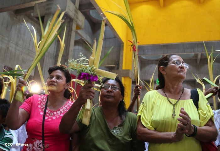 Procesión de la Burrita en Managua (Semana Santa 2013)