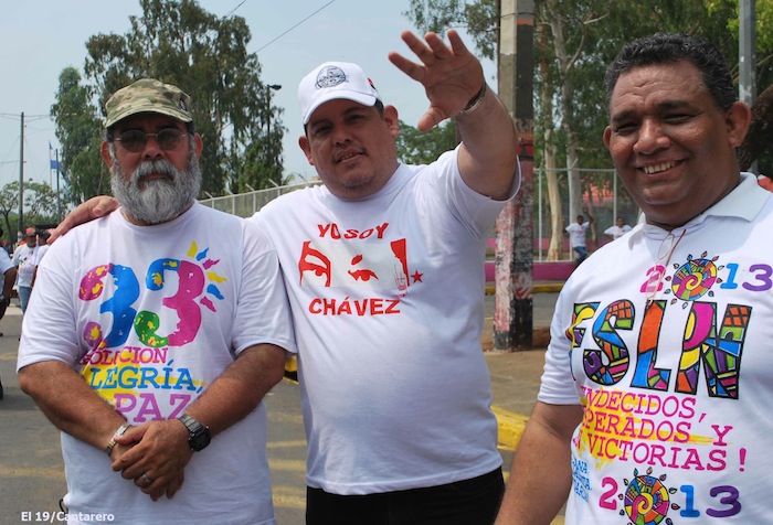 Daniel y Nicolás recorren calles y rotondas de Managua