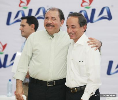 Presidente Daniel inaugura planta láctea del grupo Lala