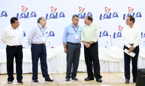 Presidente Daniel inaugura planta láctea del grupo Lala