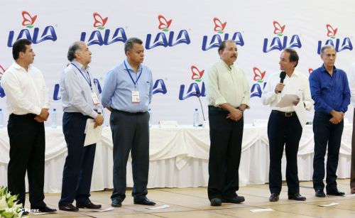 Presidente Daniel inaugura planta láctea del grupo Lala