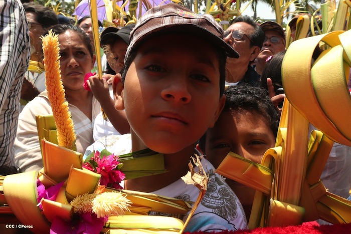 Procesión de la Burrita en Managua (Semana Santa 2013)