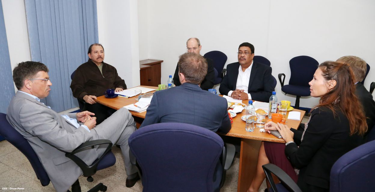 Presidente Daniel sostiene encuentro con Director Regional de la Cooperación Alemana