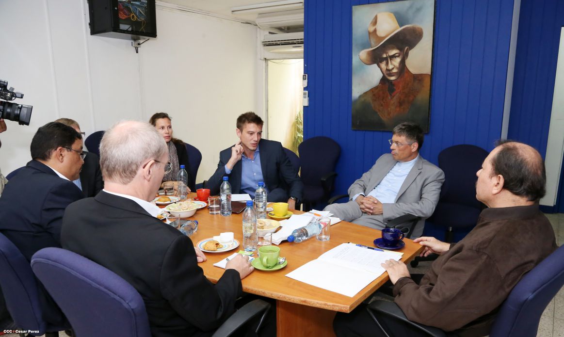 Presidente Daniel sostiene encuentro con Director Regional de la Cooperación Alemana