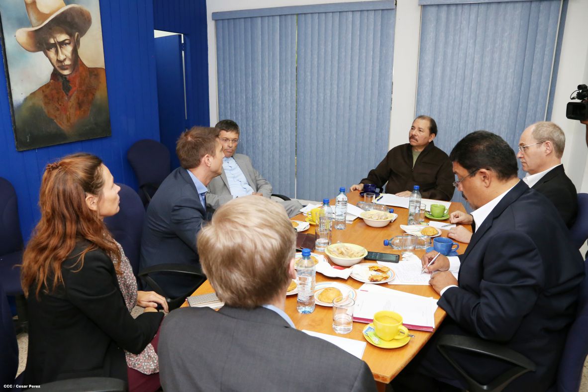 Presidente Daniel sostiene encuentro con Director Regional de la Cooperación Alemana