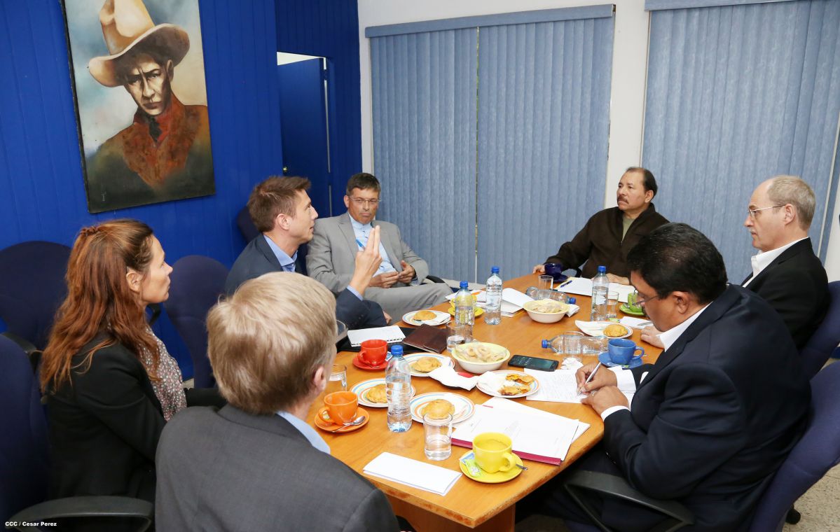 Presidente Daniel sostiene encuentro con Director Regional de la Cooperación Alemana