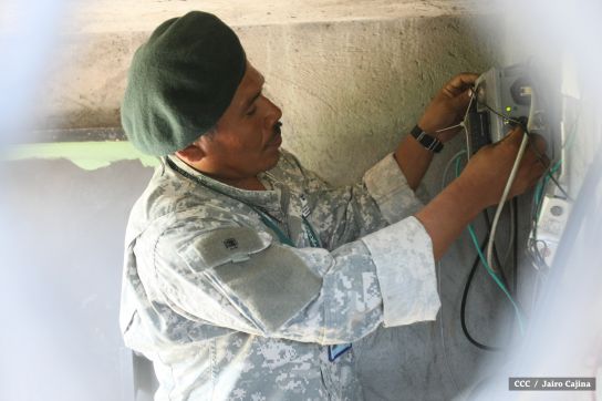 INETER da mantenimiento preventivo al Sistema de Alerta Temprana en el Volcán Concepción