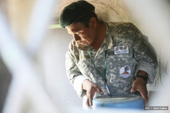 INETER da mantenimiento preventivo al Sistema de Alerta Temprana en el Volcán Concepción