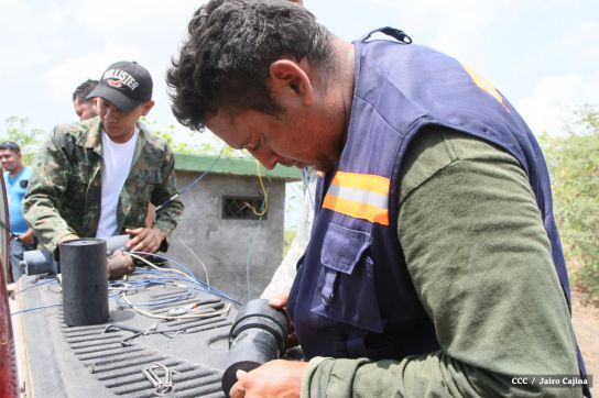 INETER da mantenimiento preventivo al Sistema de Alerta Temprana en el Volcán Concepción