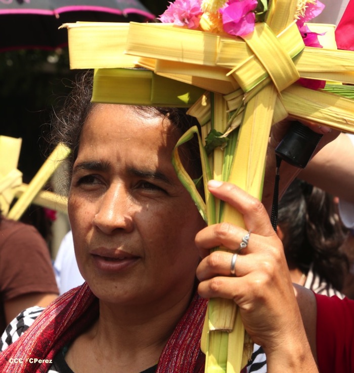 Procesión de la Burrita en Managua (Semana Santa 2013)