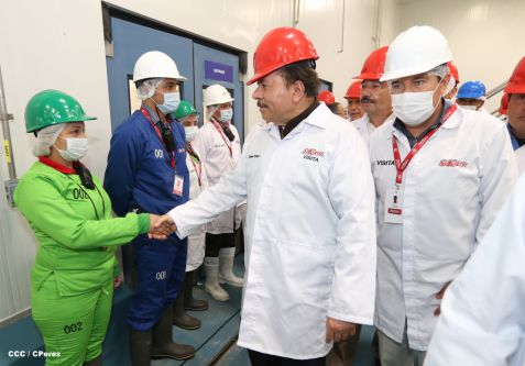 Presidente Daniel inaugura unidad ganadera integral de Sukarne