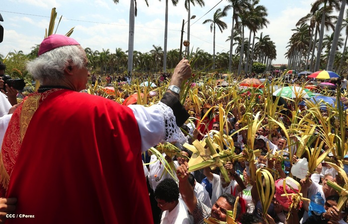 Procesión de la Burrita en Managua (Semana Santa 2013)