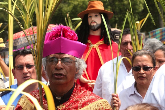 Procesión de la Burrita en Managua (Semana Santa 2013)