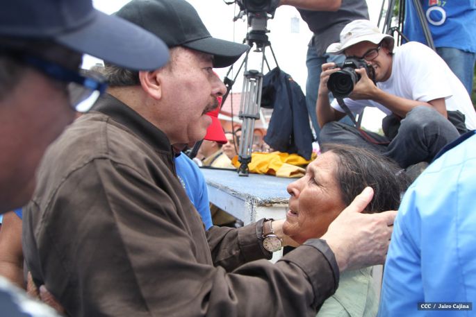 Daniel y Rosario conmemoran el 120 aniversario del natalicio de Sandino