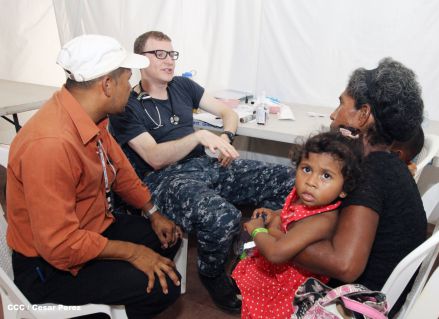 Brigada Humanitaria del USNS Confort atiende a comunidades del Caribe