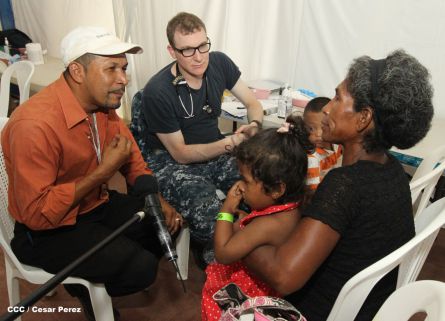 Brigada Humanitaria del USNS Confort atiende a comunidades del Caribe