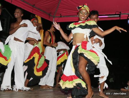 Inauguración del palacio de la cultura en Bluefields