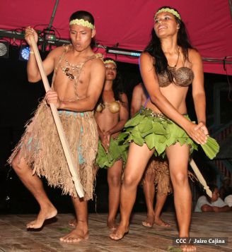 Inauguración del palacio de la cultura en Bluefields