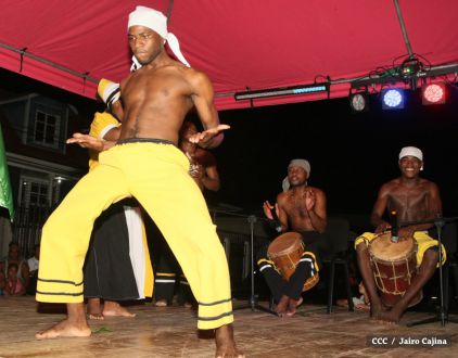 Inauguración del palacio de la cultura en Bluefields