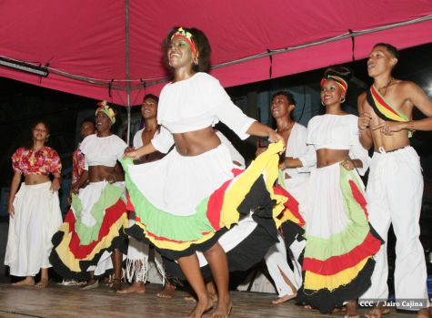 Inauguración del palacio de la cultura en Bluefields