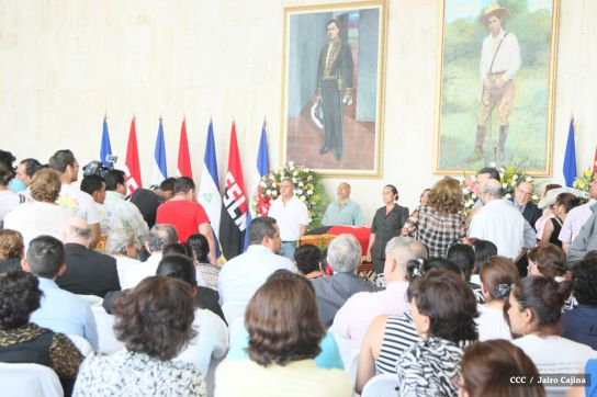 Nicaragua le rinde homenaje a la compañera María Elena Guerra