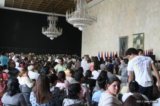 Nicaragua le rinde homenaje a la compañera María Elena Guerra