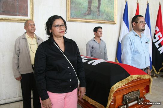 Nicaragua le rinde homenaje a la compañera María Elena Guerra
