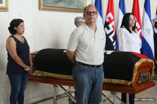 Nicaragua le rinde homenaje a la compañera María Elena Guerra